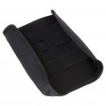 Ocpty Auto Armrest Center Console Lid Skin Cover For 2020 2021 2022 2023 Kia Telluride Protector Black