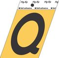 Letter Q Gold 3-1 2 Alum Gg-25-q Hy-ko Products Co 