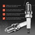 A-premium Set Of 5 Ignition Coil Pack And Iridium Spark Plugs Compatible With Volvo Xc70 Xc90 2003-2006 S60 2001-2005 S80