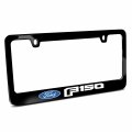Ipick Image Made For Ford F-150 2015 To 2019 Black Metal License Plate Frame