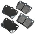 Act1051 Proact Ultr Ceramic Disc Brake Pad Kit For Trucks Rear Position Grey 