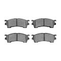Disc Brake Pads For Ford Probe 1993 To 1997 Front 4000 Hybridynamic Series Mechanical Wear Sensor 5 18 In Width 2 03 Height 0 