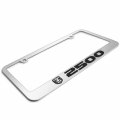 Ipick Image Made For Ram 2500 Logo 3d Embossed Letters On Mirror Chrome Metal License Plate Frame