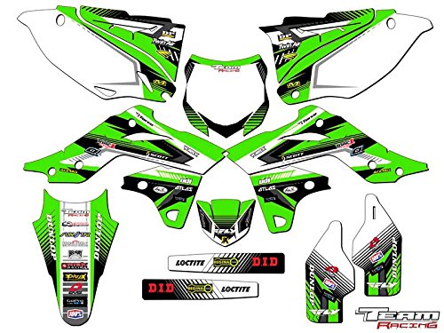 Team Racing Graphics Kit For Kawasaki 2013-2016 Kxf 250 Analog Complete