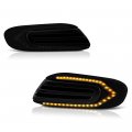 Dark Smoked Led Front Fender Side Marker Light Turn Signal Blinker Lamp Assembly For Mini Cooper F55 F56 F57 Hatchback 