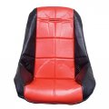 Low Back Poly Seat Cover Red Compatible With Dune Buggy