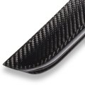 V-style Rear Car Trunk Lid Spoiler Compatible With Mazda 6 Sedan 2019-2021 Glossy Black Carbon Fiber