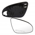 Ocpty Driver Side And Passenger Mirror Glass Metallic Finish Heating Replacement For 2012-2017 Toyota Camry Yari 2014-2017