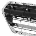 Su1200162 Factory Style Front Bumper Grill Grille Assembly With Chrome Moulding Compatible Subaru Legacy 2015-2017 Painted