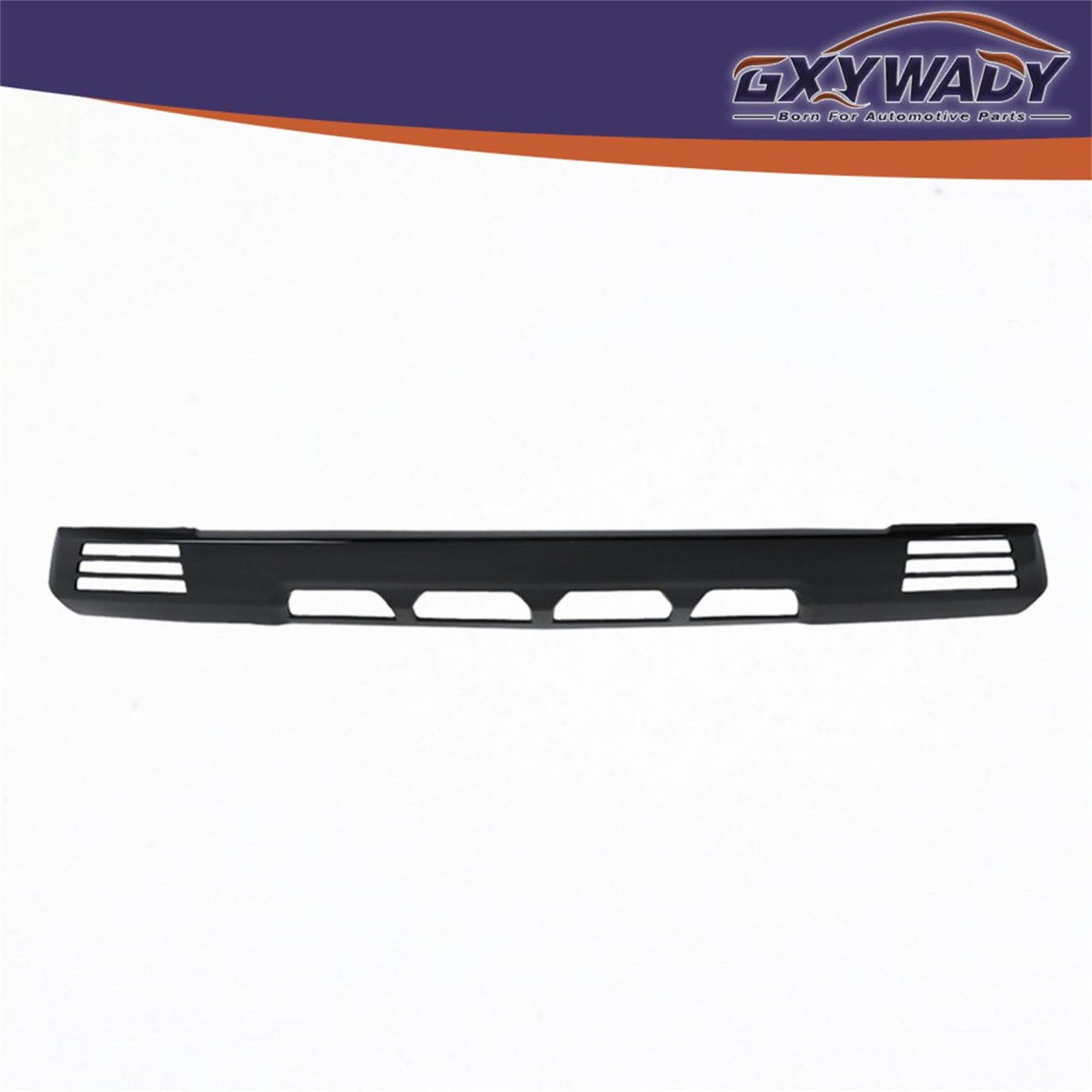 Gxywady Replacement For Silverado 1500 2022 2023 Front Bumper Lower Baffle Black W Exhaust Vent 84878993 84878992