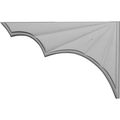 Ekena Millwork Sbx07sa-l 1 4-inch W By 7 H 2-inch P Salem Stair Bracket Left 