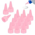 24 Pcs Snip Tip Applicator 0 79 Extra Tips Caps For Glue Replacement Plastic Adhesive Nozzle And Precision Bottle Tubes 