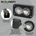 Floodlight Headlight Kit For Talaria Sting R Mx4 3 In Led Motorcycle Light Bar With Pc Lens And Waterproof Plug Black