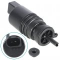 Wflnhb Windshield Washer Pump 68071576aa 68071576ab With Grommet Replacement For Ram 1500 2500 3500 4500 Black