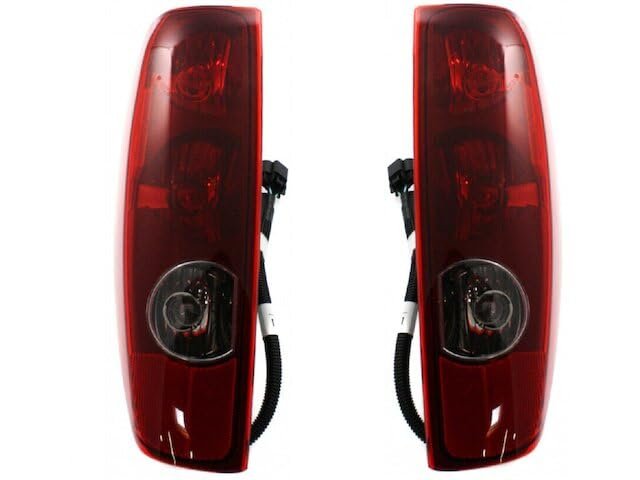 Rear Tail Light Assembly Set Of 2 For 2004-2012 Gmc Canyon