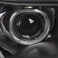 Auto Dynasty Ho2503156 Oe Style Black Housing Passenger Right Side Projector Headlight Lamp Compatible With Honda Accod 13-15