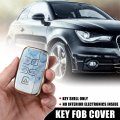 Uxcell Car Key Fob Cover 5 Button Remote Case Blue For Range Rover Evoque Sport Jaguar F-type F-pace Xe Xf