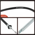 A-premium Rear Driver And Passenger Side Parking Brake Cable Assembly Compatible With Ford Model Windstar 1999 2000 2001 2002