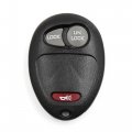 Uxcell Car Replacement Key Fob Shell Case L2c0007t For Hummer 3 2006-2010 Button Black