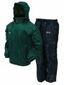 Frogg Toggs As1310-109xl All Sport Rain Suit Xl Green Black 