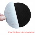 Uxcell 50 Pcs 3-inch Aluminum Oxide White Dry Hook And Loop Sanding Discs Flocking Sandpaper 180 Grits