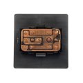 Chevy Astro 1990 91 92 93 94 1995 Power Window Switch Front Driver Side Plastic Housing Black Bullet Terminal Male Gender 