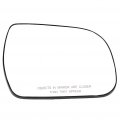 Aintier Passenger Side View Mirror Glass Compatible With 2011-2014 For Toyota Sienna Non-heated Exterior Rm72553-12pr-aut