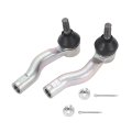 2pcs Front Outer Tie Rod Ends Kit Suspension Steering End For Toyota Rav4 2001-2005 Scion Tc 2010 Drag Link No 4504649095 