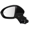 Left Side View Mirror For 2016-2019 Chevy Cruze Power Heated Blind Spot Detection 7pins Replaces Gm1320543
