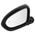 Left Side View Mirror For 2016-2019 Chevy Cruze Power Heated Blind Spot Detection 7pins Replaces Gm1320543 