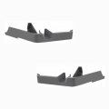 Front Bumper Filler Pair For Chevy Silverado 3500 2500 Hd 2003 2004 2005 2006 Driver And Passenger Side Primed Gm1088169 
