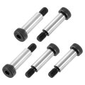 Alloy Steel Hexagon Socket Head Shoulder Screws Bolts 1-1 2 Length 1 Dia 3 8-16 Unc Thread 5pcs 