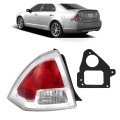 Left Outer Tail Light For 2006 2009d Fusion S Se Sel Halogen Rear Brake Lamp Assembly Red And Clear Lens Driver Side 