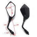 Rear View Mirror Motorcycle Mirrors Is Suitable For Kawasaki Zrx400 1994-2008 Zrx1100 Kle650 Versys 650 1000 Z750r Z750 Z750s
