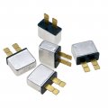 Zookoto 30a Plug In Mounting Automotive Circuit Breaker Snap Off 2 Sections Balde Terminal 5 Pcs