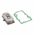 Manioiity Re560753 5 Plate Oil Cooler With Gasket Re59296 Compatible John Deere Tractor 5095m 5105 5320 5410 5415 5420 5425