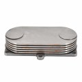 Manioiity Re560753 5 Plate Oil Cooler With Gasket Re59296 Compatible John Deere Tractor 5095m 5105 5320 5410 5415 5420 5425