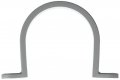 Morris Products Pvc Pipe Straps 2 Hole Inch Stp For Plastic Conduit Schedule 40 A Heavy Duty Polythene A 50 Pieces 