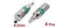 Uxcell Hardware Part Magnetic 2 3mm Square Tip Screwdriver Bits 4 Pcs