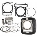 Wflnhb Cylinder Piston Gasket Kit Replacement For Yamaha Big Bear 400 2000-2012 4gb-11310-00-00 5fu-11310-01-00 1uy-11181-00-00