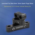 Jdmspeed Engine Spark Plug Wire Separator Divider 8mm 9mm 10mm Black 12pcs Replacement For 8 Cylinder Vehicles Racing Car