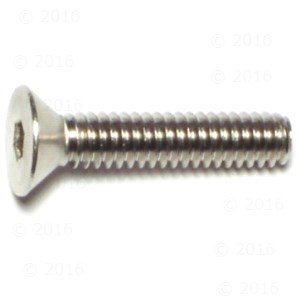 Flat Head Socket Cap Screws 1 4-20 X 4 In Stainless Steel 10 Piece Set