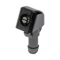 Windshield Washer Nozzle For Pontiac Torrent 2006 2007 2008 2009 Adjustable Black Plastic 0 228 In Hose Port Diameter 