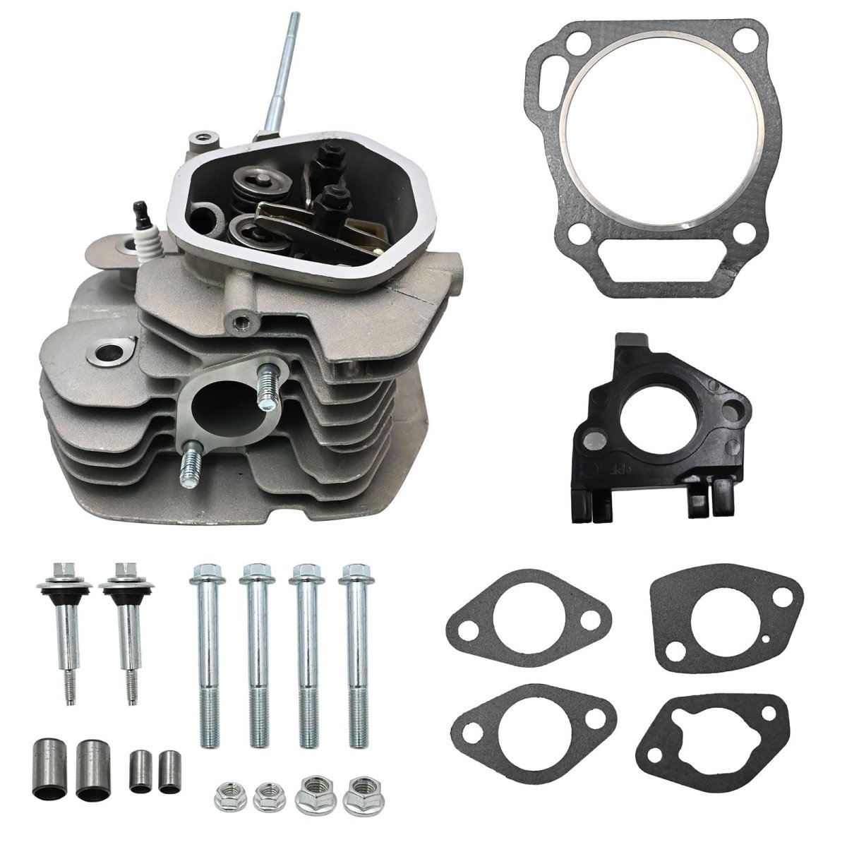 Secos Assembled Cylinder Head Kit 12200-zf6-406 12200-zf6-w00 12391-ze2-000 For Honda Gx340 Gx390 11hp 13hp Engine Replaces