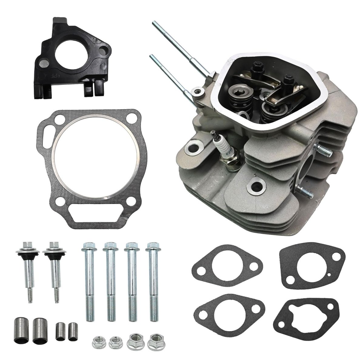 Secos Assembled Cylinder Head Kit 12200-zf6-406 12200-zf6-w00 12391-ze2-000 For Honda Gx340 Gx390 11hp 13hp Engine Replaces