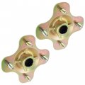 Caltric 2 Rear Wheel Axle Hub Compatible With Yamaha 2hr-25383-01-00 2hr-25383-00-00
