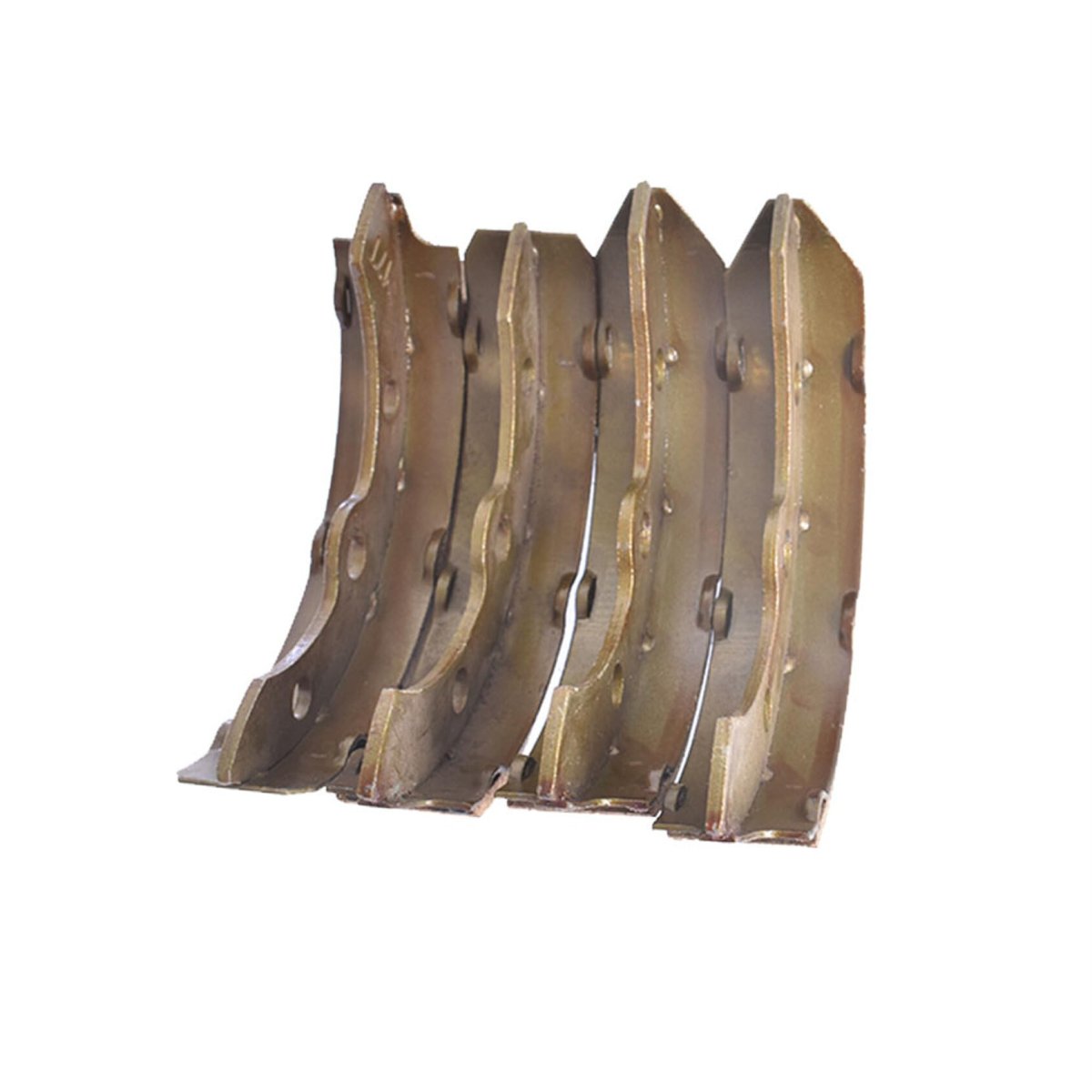4 Pcs Golf Cart Brake Shoes Replacement For Ds 1995 Up And Precedent Carts Part Number 1018232-01
