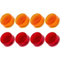4 Pack 2 In 9 Led Amber Side Marker Clearance Lights Waterproof Roof Cab Running For Freightliner Cascadia Classic And 