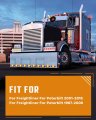 4 Pack 2 In 9 Led Amber Side Marker Clearance Lights Waterproof Roof Cab Running For Freightliner Cascadia Classic And
