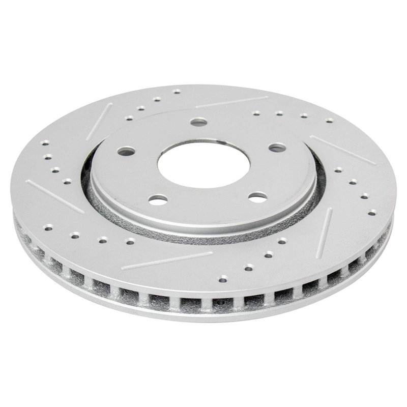 Front Semi Metallic Premium G Coated Brake Pad And Performance Rotor Kit Bka21317 For Chrysler Dodge Vw